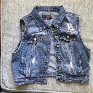 Ci Sono Denim Vest